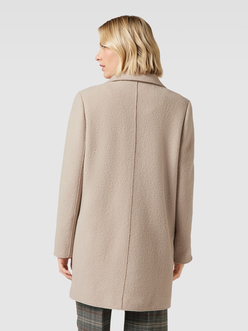 Jacke mit Knopfleiste in beige