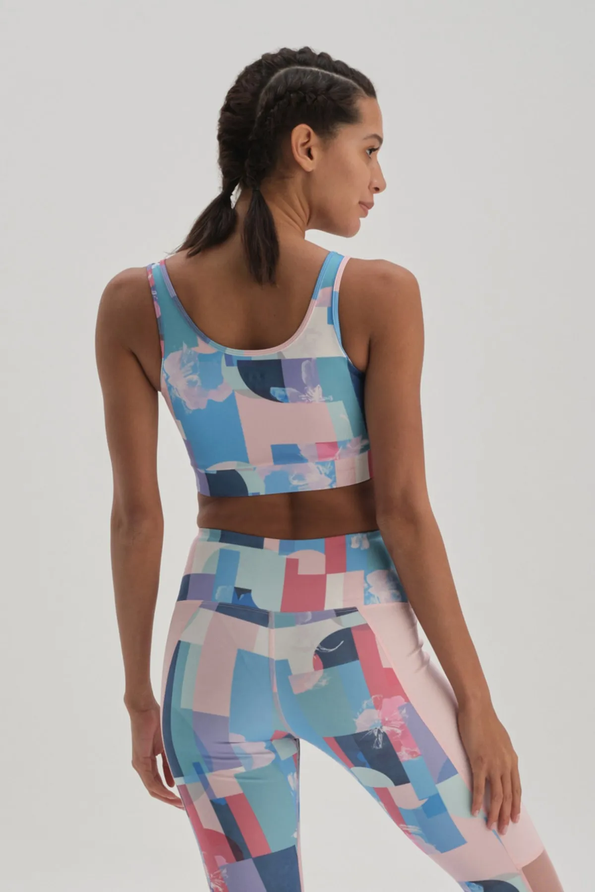 Dagi  Marineblauer gemusterter BH