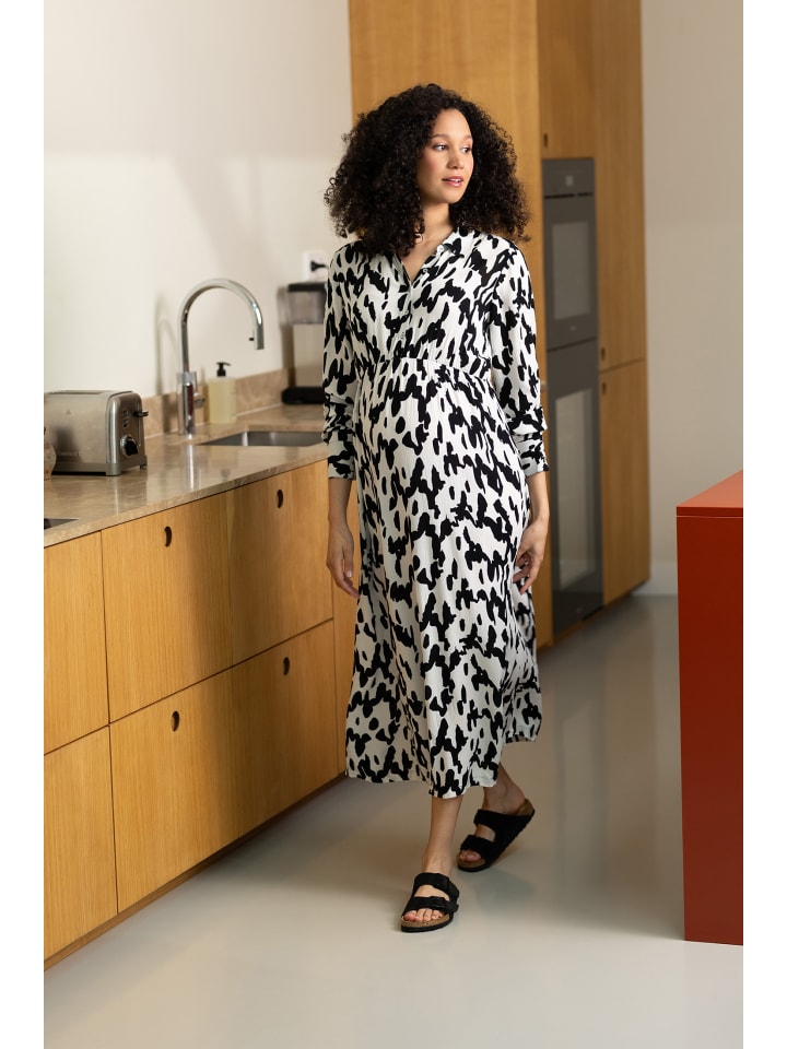 Noppies Still-Kleid Kiki in Wavy Black Print günstig kaufen