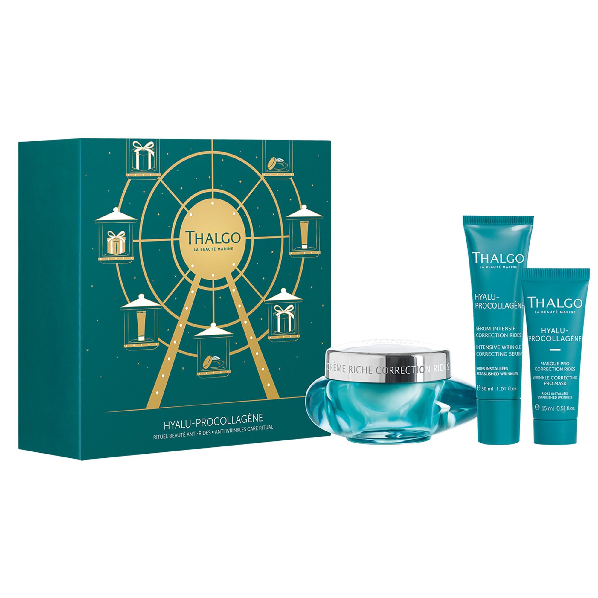THALGO Pflege-Geschenkset Geschenkset Beauty Ritual Hyalu-Procollagène, 3-tlg.