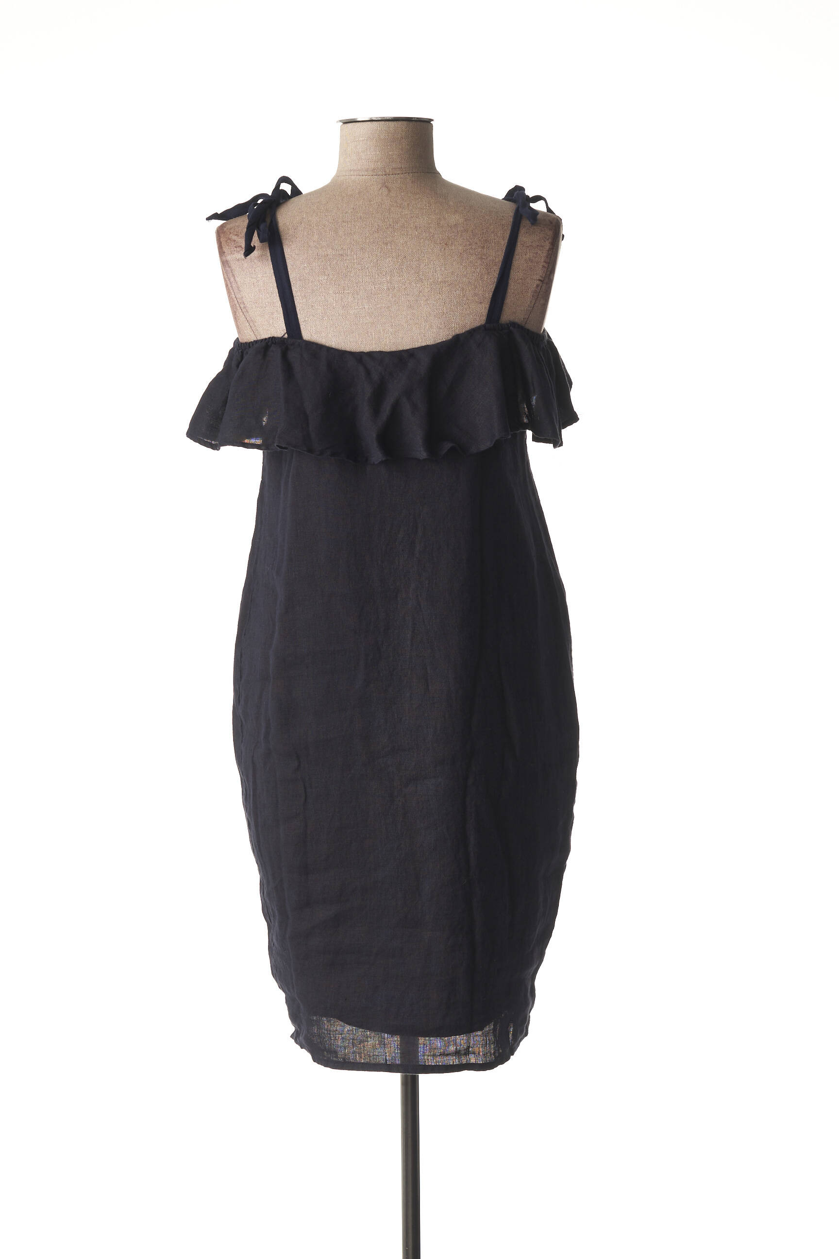 Menonove Robes Maternite Femme couleur bleu