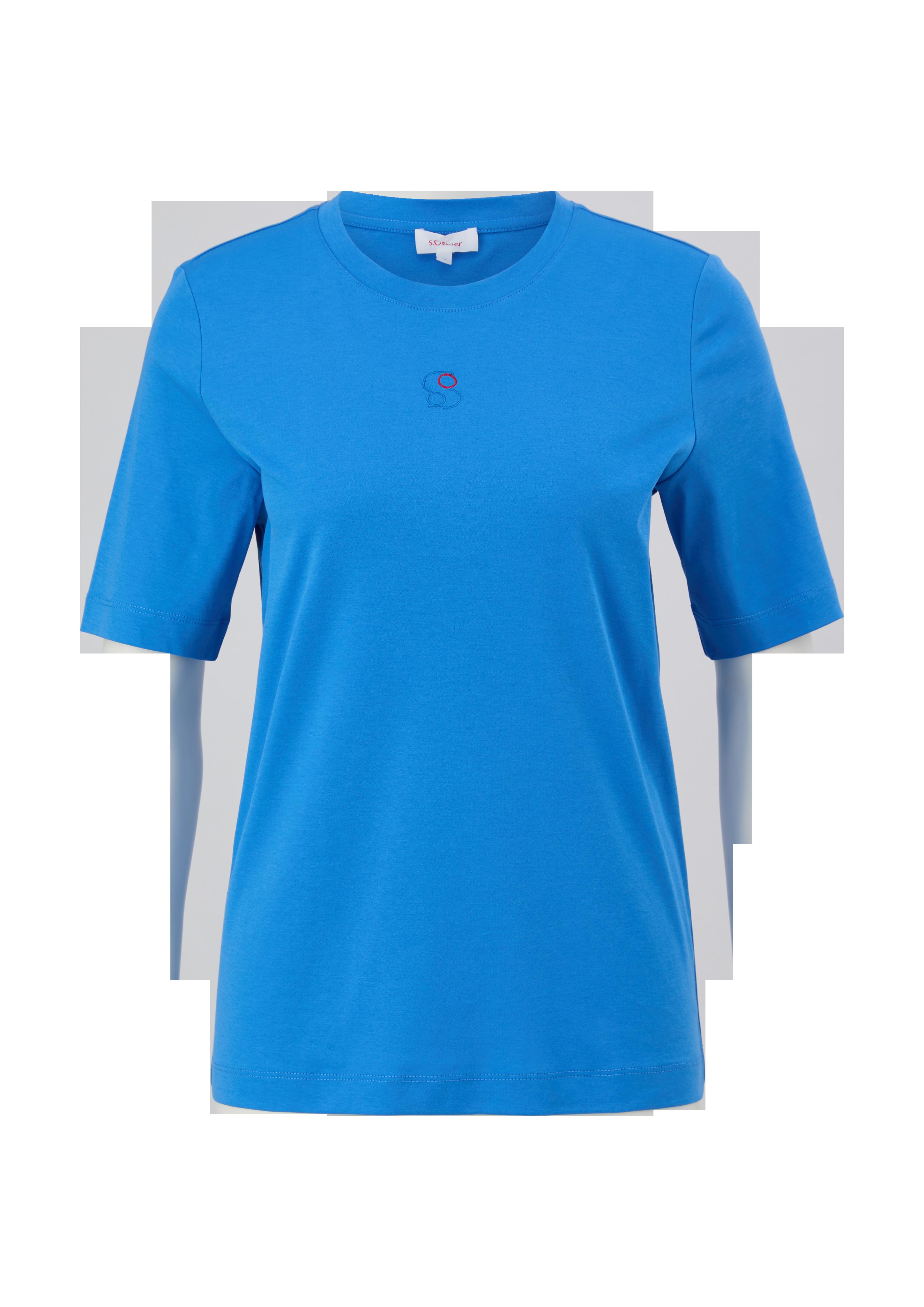 T-Shirt mit Stickerei  2132979-5520