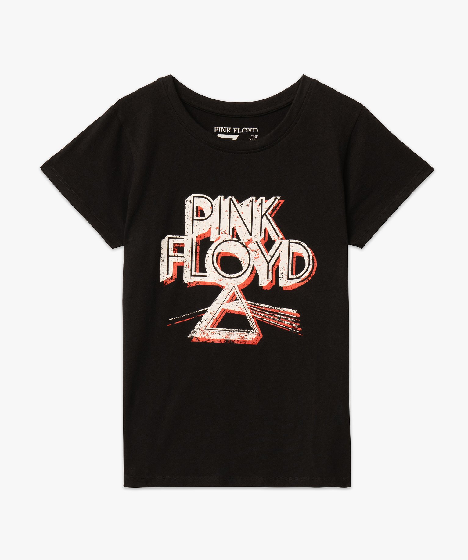 Tee-shirt à manches courtes avec inscription XXL femme - Pi... noir | GEMO