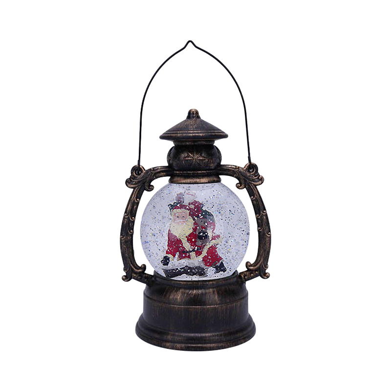 Home Lykt m/LED-lys vann og glitter