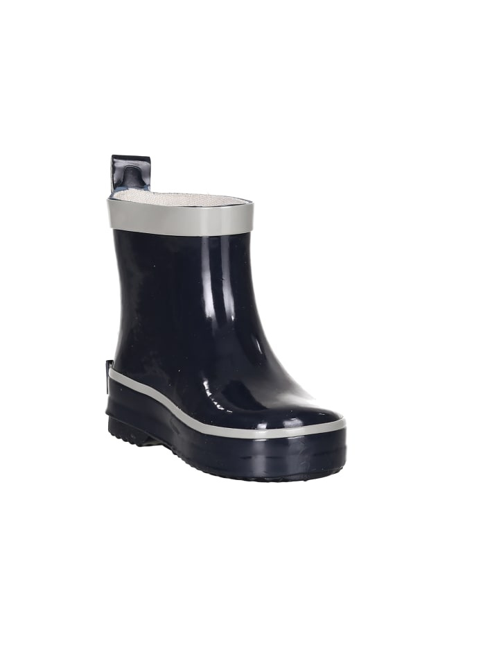 Playshoes Gummistiefel Halbschaft uni in Marine günstig kaufen