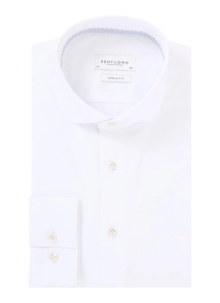 Camicia Profuomo extra slim fit con colletto all'italiana