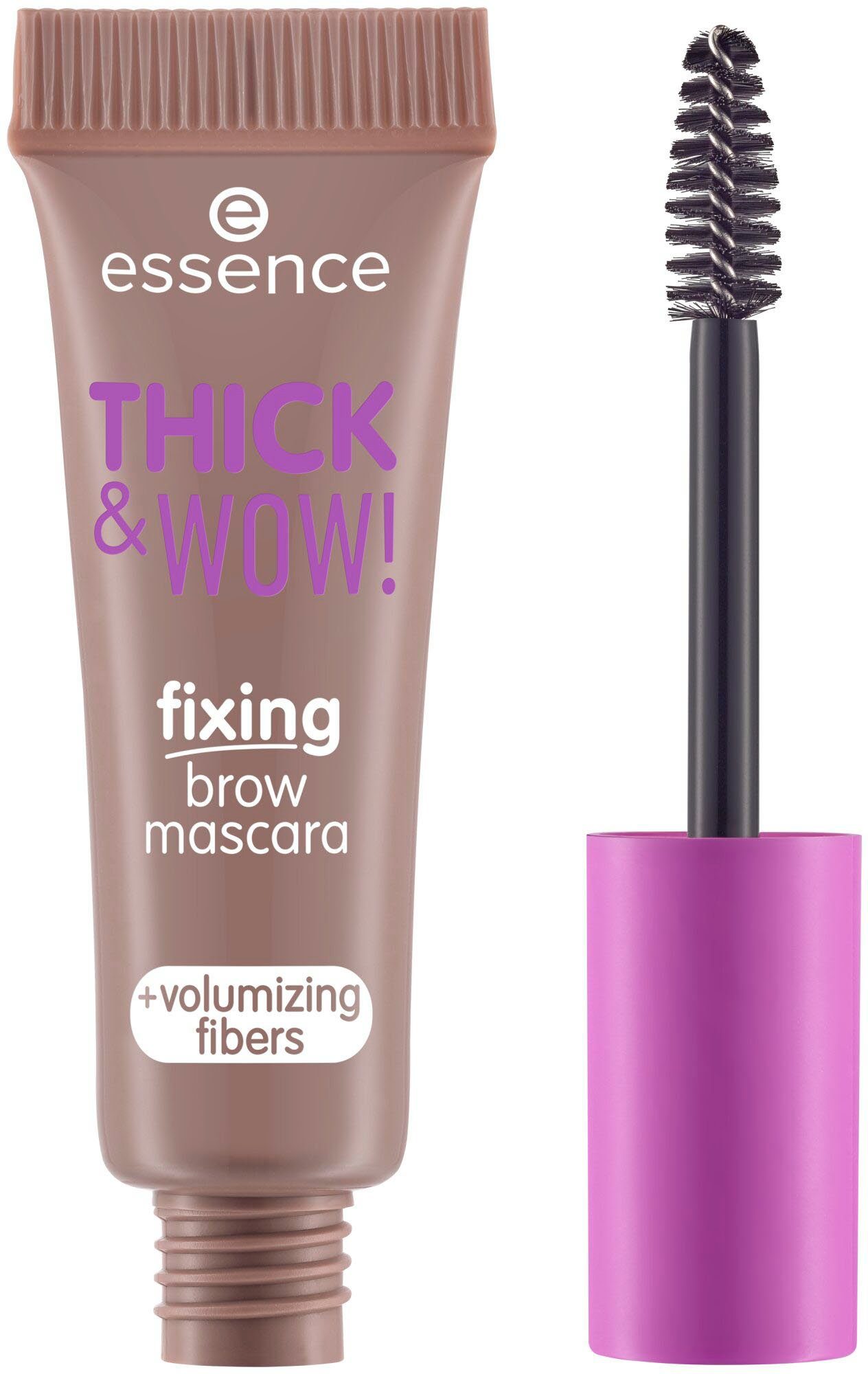 Essence Augenbrauen-Gel THICK & WOW! fixing brow mascara, 3-tlg.