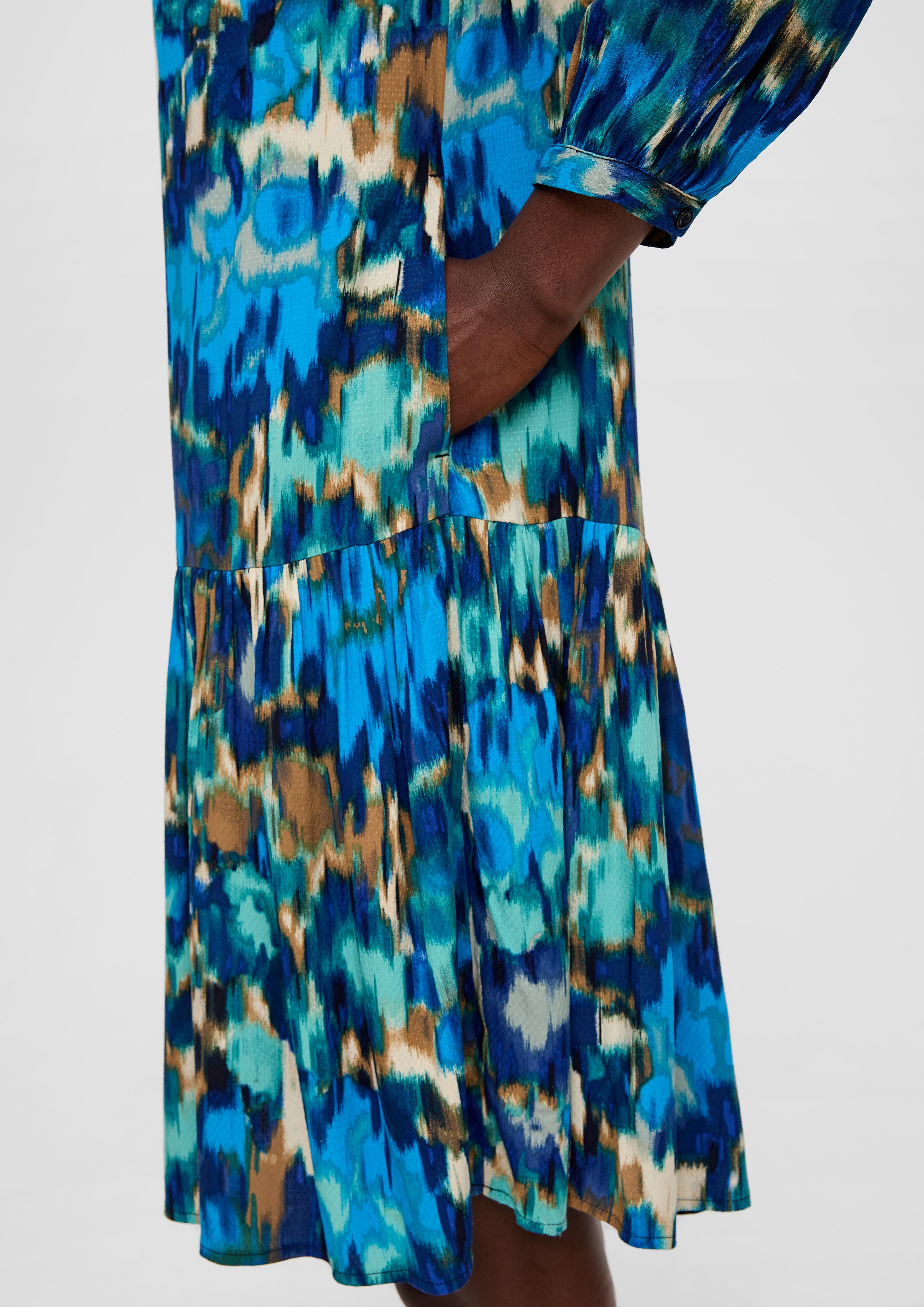 Viskosekleid mit Dobby-Struktur  2138508-59A0