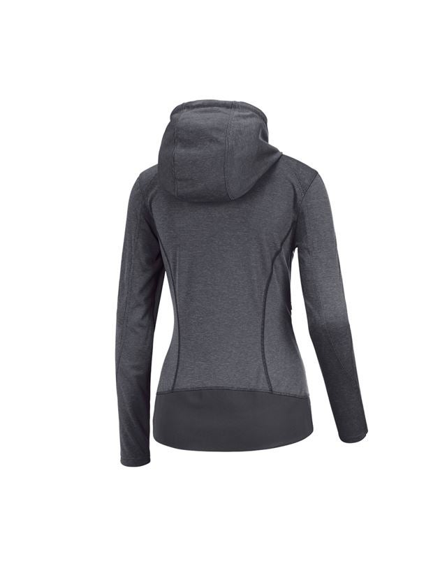 e.s. Funktions Kapuzenjacke stripe, Damen