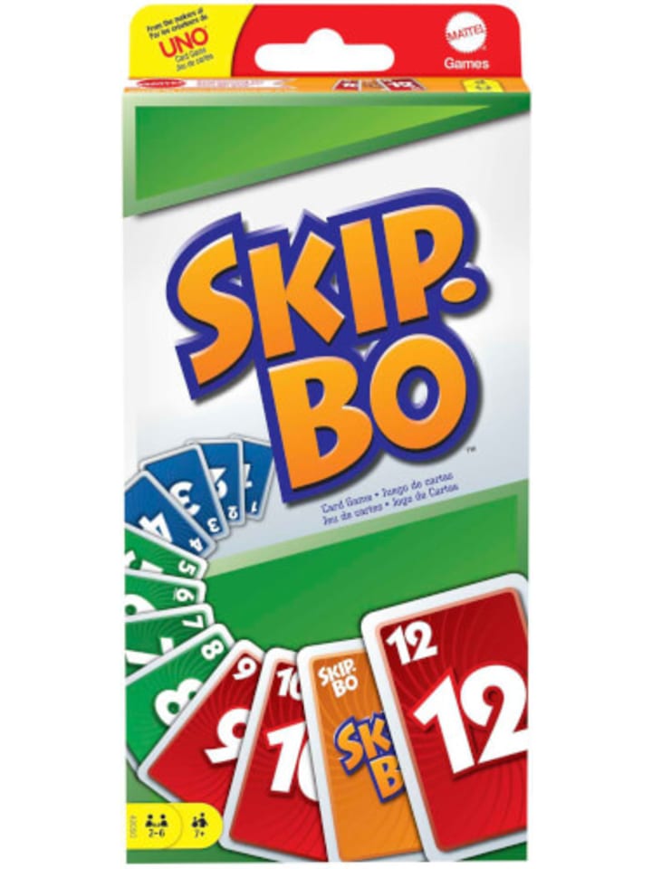 Mattel Kartenspiel Skip-Bo - ab 7 Jahre günstig kaufen onesize