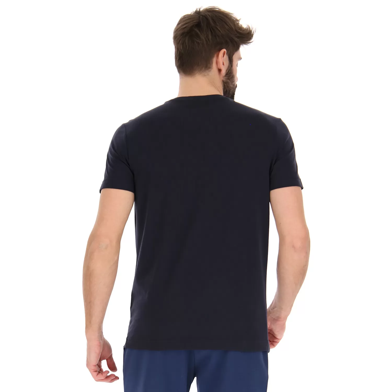 T-SHIRT SUPRA V MARINBLÅ