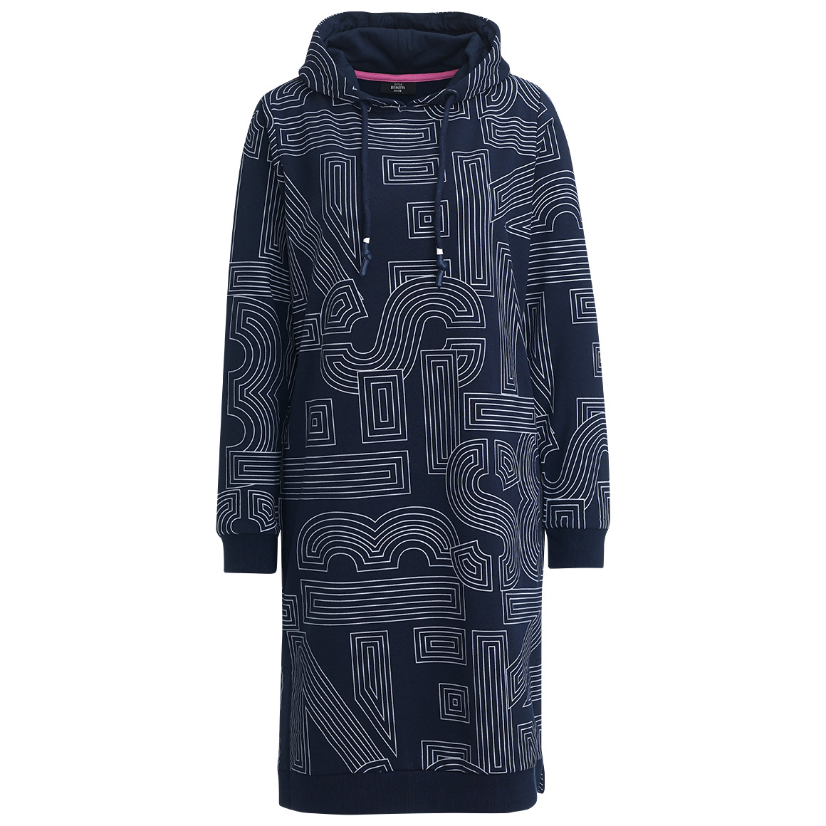 Damen Sweatkleid mit Kapuze