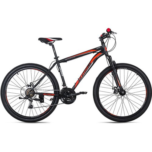 MTB-HARDTAIL MOUNTAINBIKE HARDTAIL 26 ZOLL CATAPPA SCHWARZ-ROT