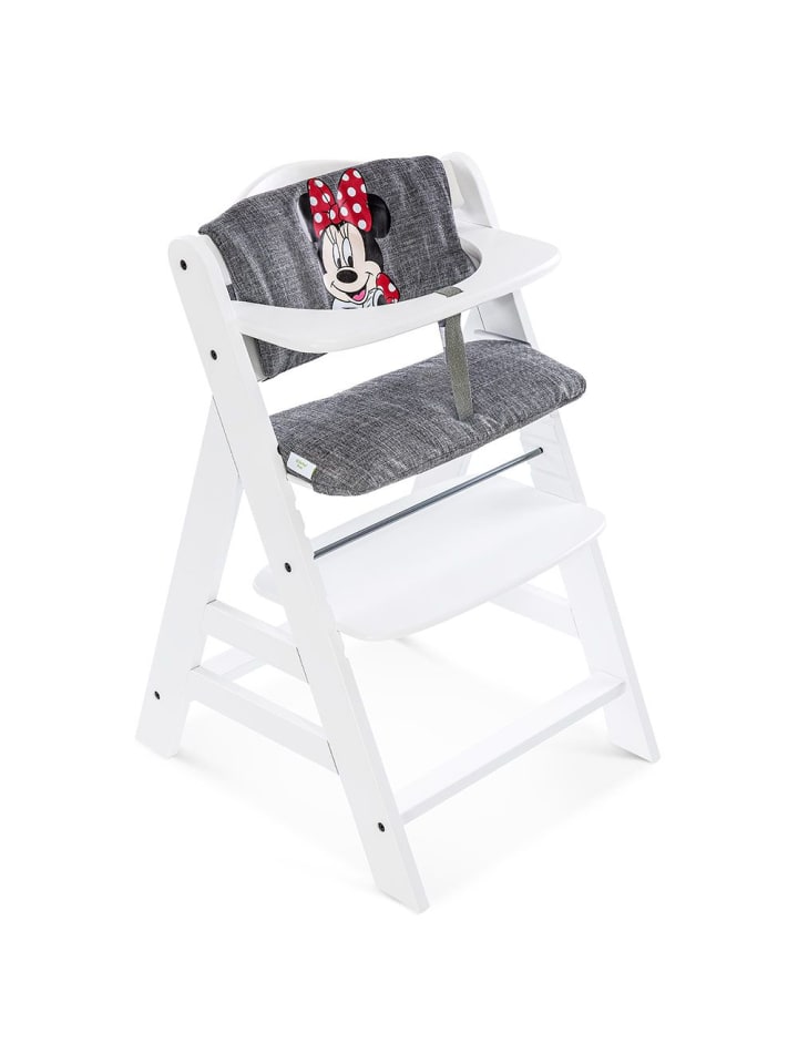Hauck Hochstuhlauflage & Sitzverkleinerer - Disney Deluxe in grau günstig kaufen onesize