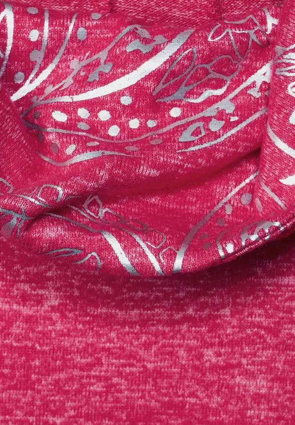 CECIL Shirt mit Schimmerdetails