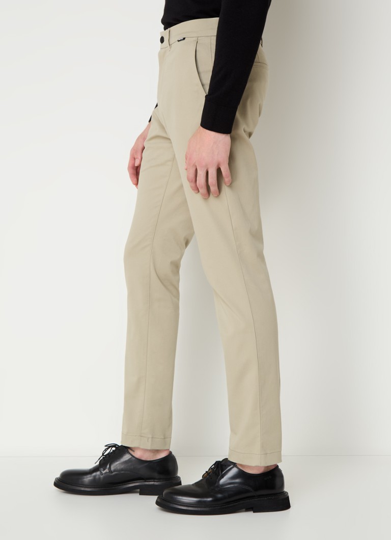 Pantaloni chino slim fit cu buzunare laterale Calvin Klein
