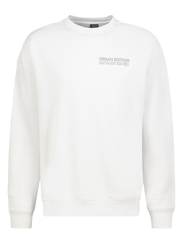 Sublevel Sweatshirt in Weiß günstig kaufen
