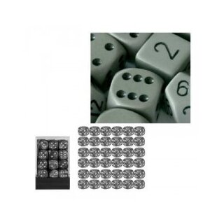 Dunkelgrau-Schwarz 36xW6 Set (undurchsichtig)