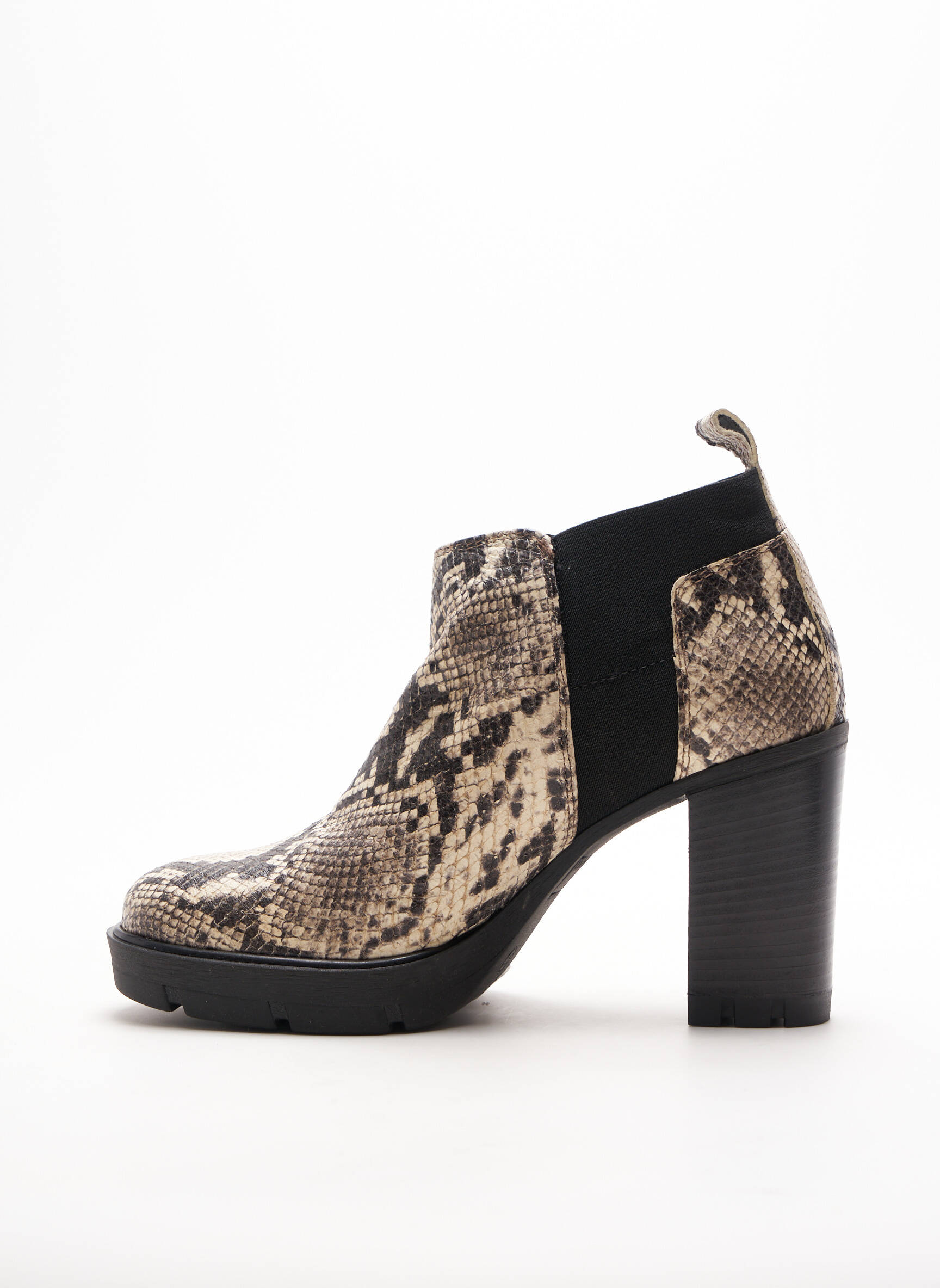 Janet Sport Bottines Femme couleur beige