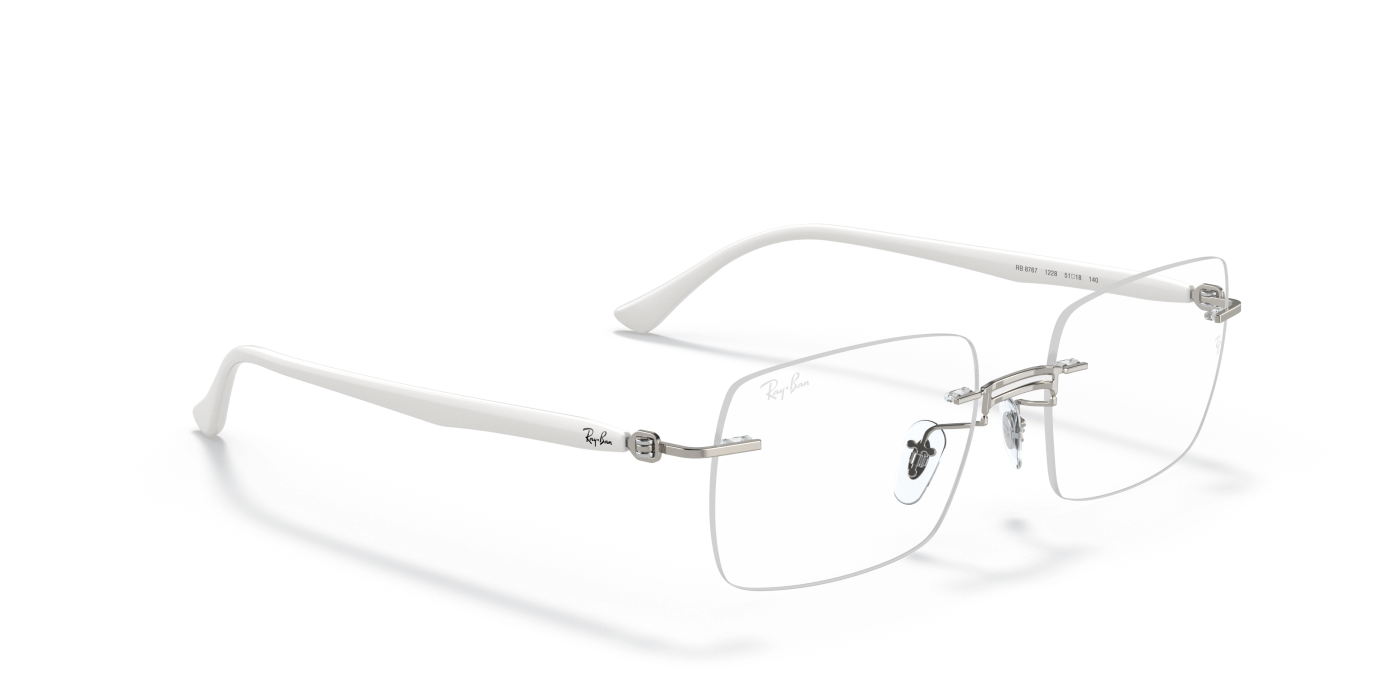RB8767 OPTICS - Alb lucios