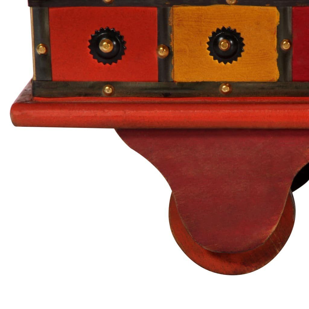vidaXL Aufbewahrungsbox Aufbewahrungstruhe Rot 110 x 40 x 40 cm Massivholz Akazie