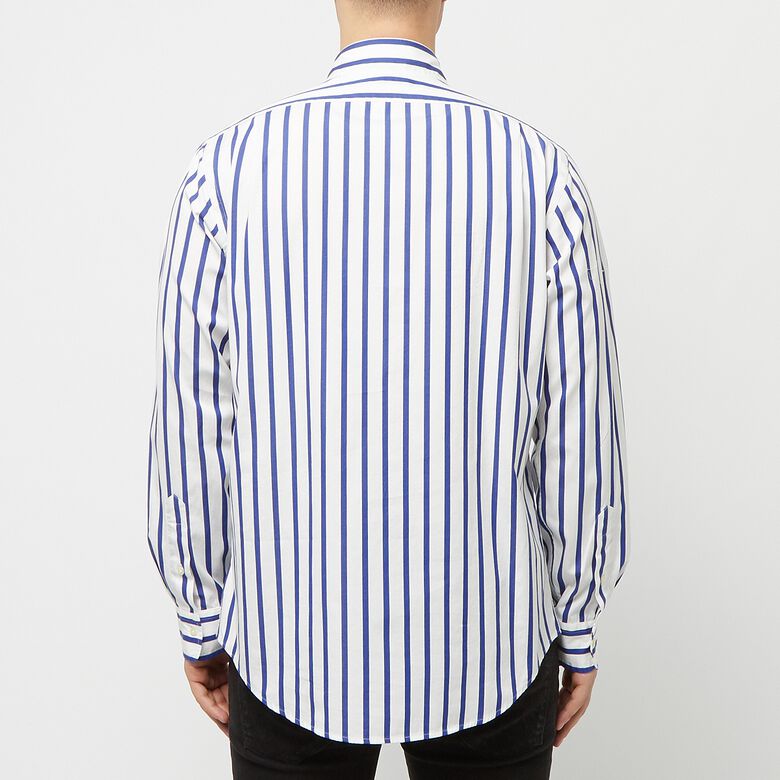 Polo Ralph Lauren Long Sleeve Sport Shirt white/blue
