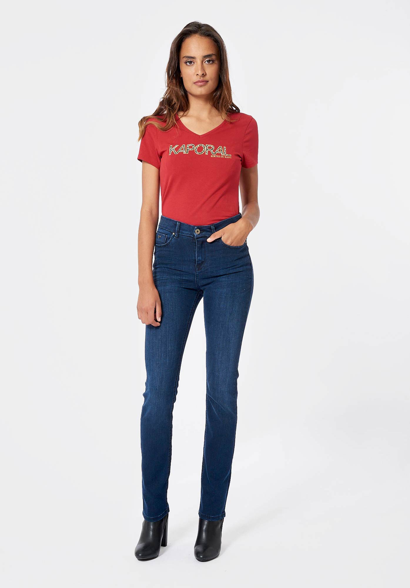 FIDEL  Jean demi-slim  Femme