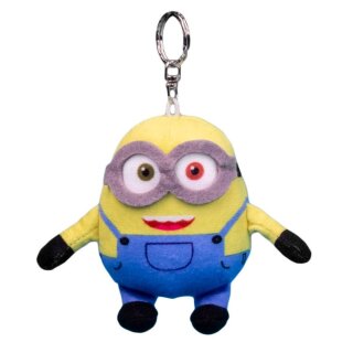 Minions Plüsch-Schlüsselanhänger mit Sound Bob