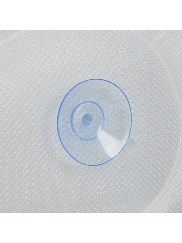 relaxdays Badewannenkissen in Weiß - (B)43 x (H)7 x (T)49 cm günstig kaufen onesize