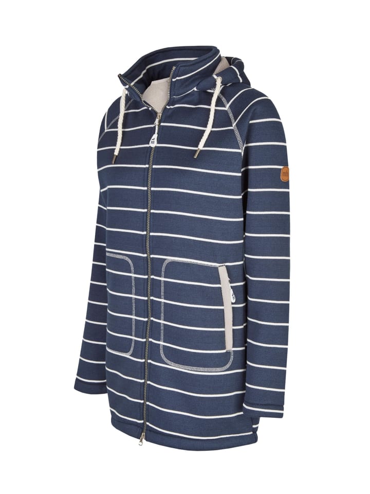 mh michael heinen Strickfleecemantel in navy günstig kaufen