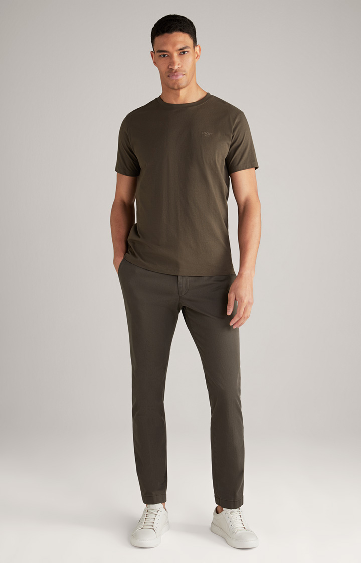 T-Shirt Alphis in Braun