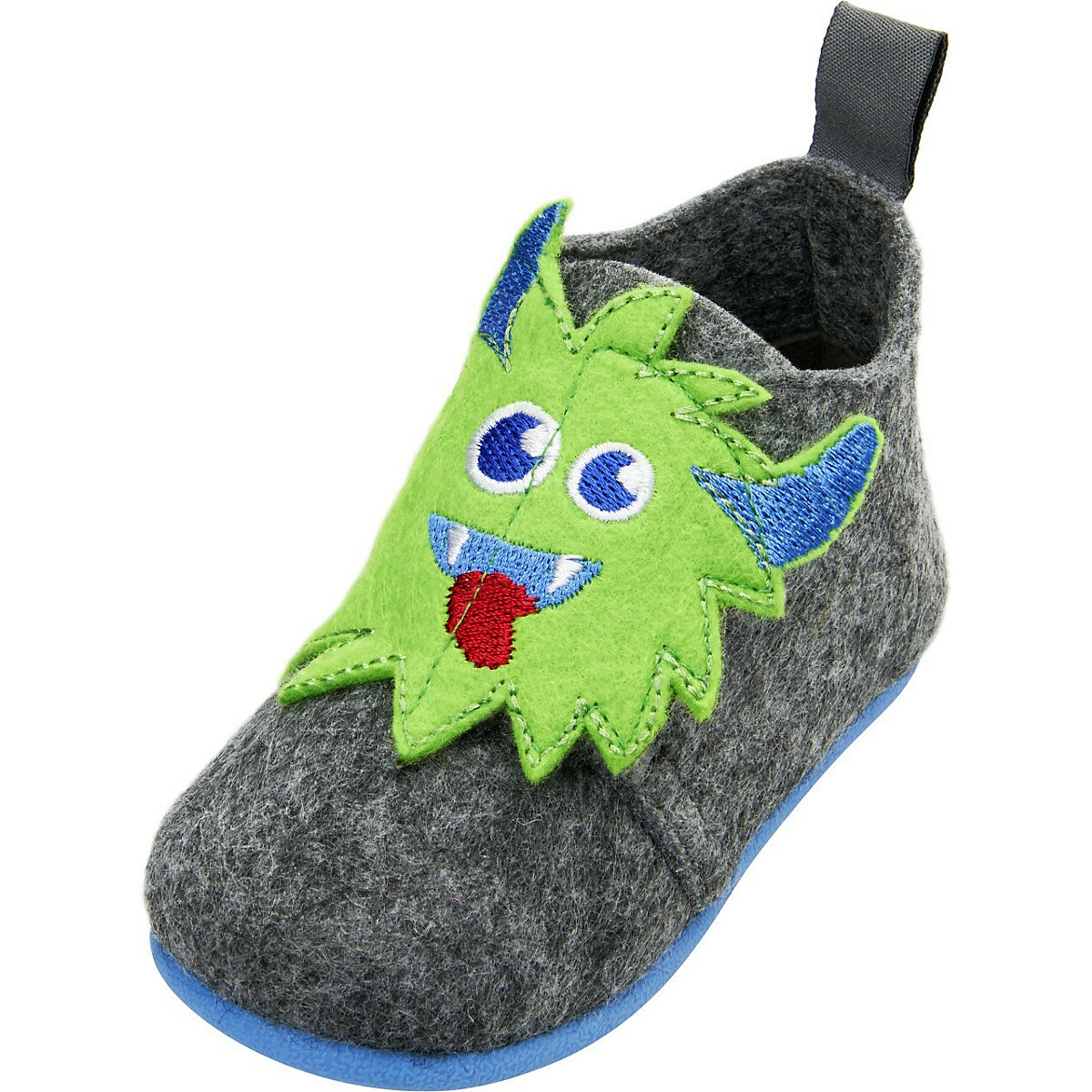 Filz-Hausschuh Monster Filzpantoffeln für Jungen