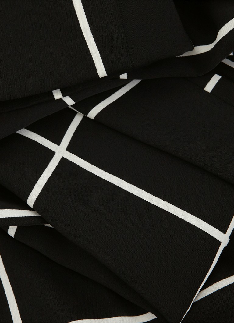 Gabardina Phase Eight Aspen a cuadros con cinturón.