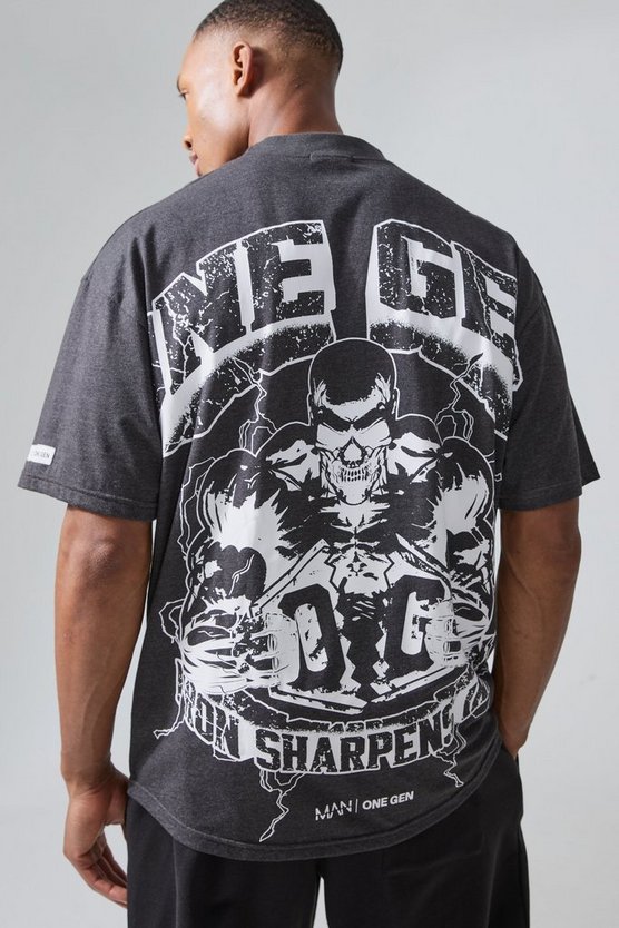 Man Active X Og Gym Oversize T-Shirt