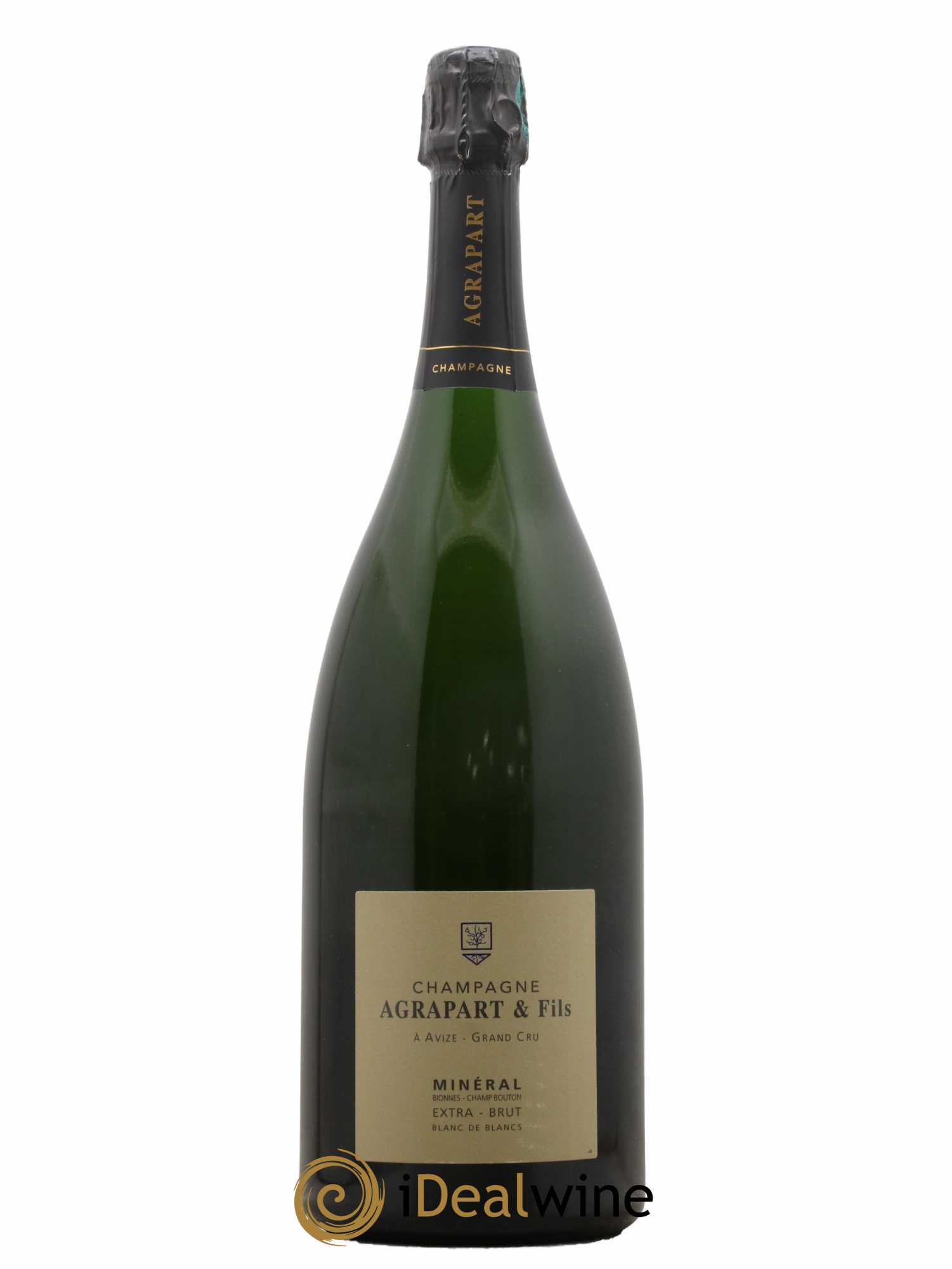 Minéral Extra Brut Blanc de blancs Agrapart & Fils  2015 - Lot de 1 Magnum