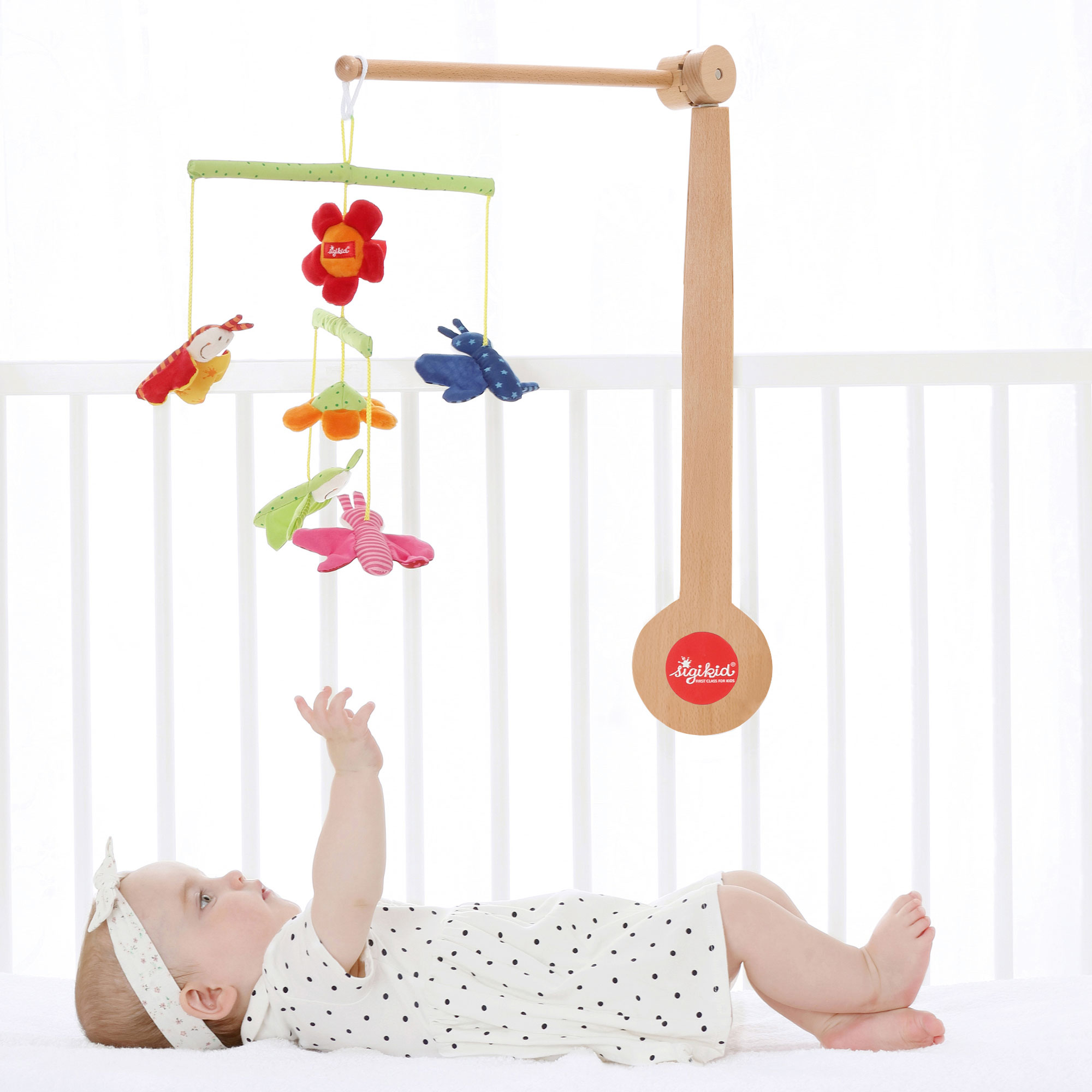 Holzrack für Mobile