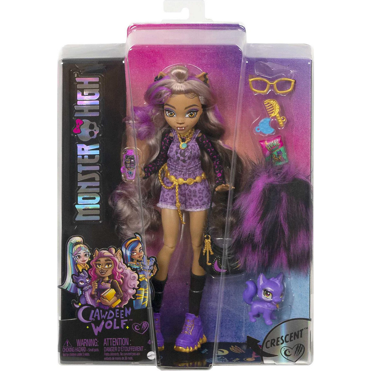Monster High Core Puppe Clawdeen