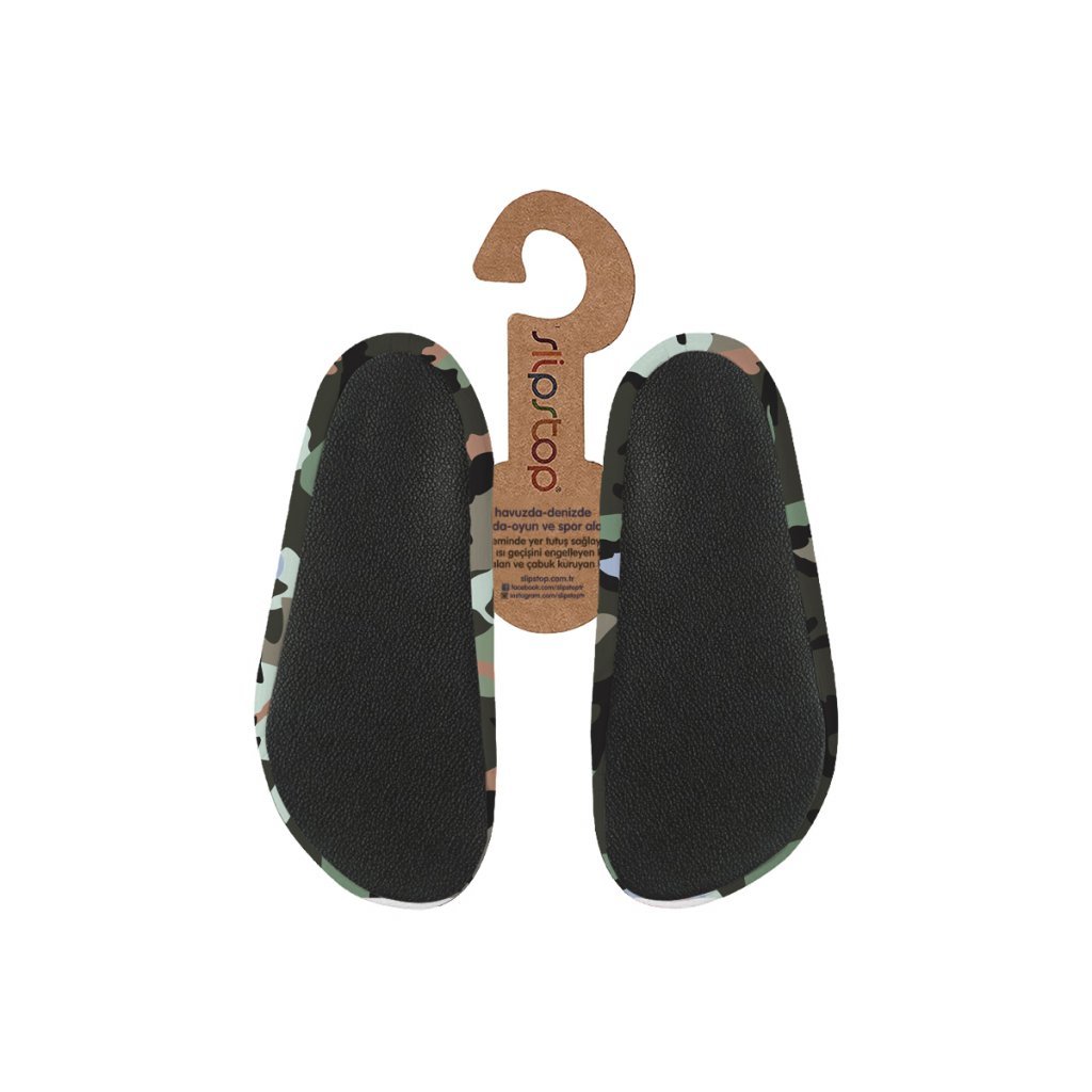 Slipstop Ranger grüne Badeschuhe