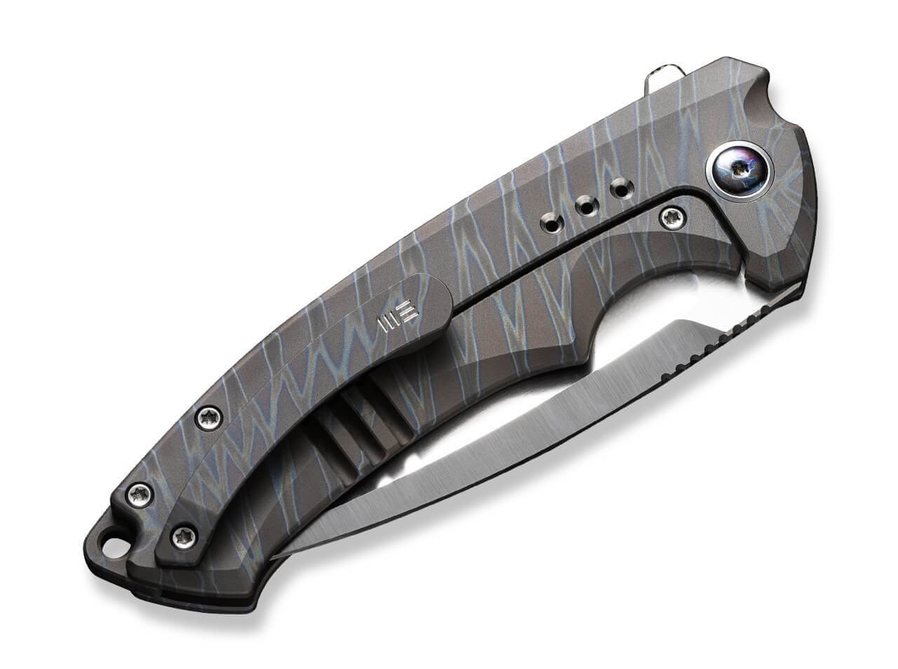 Nexusia Flamed Titanium Tiger Stripe