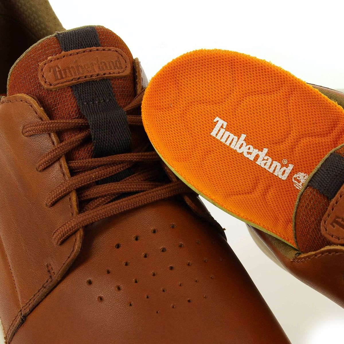 Timberland  BRADSTREET ULTRA LEATHER OXFORD - Cognac