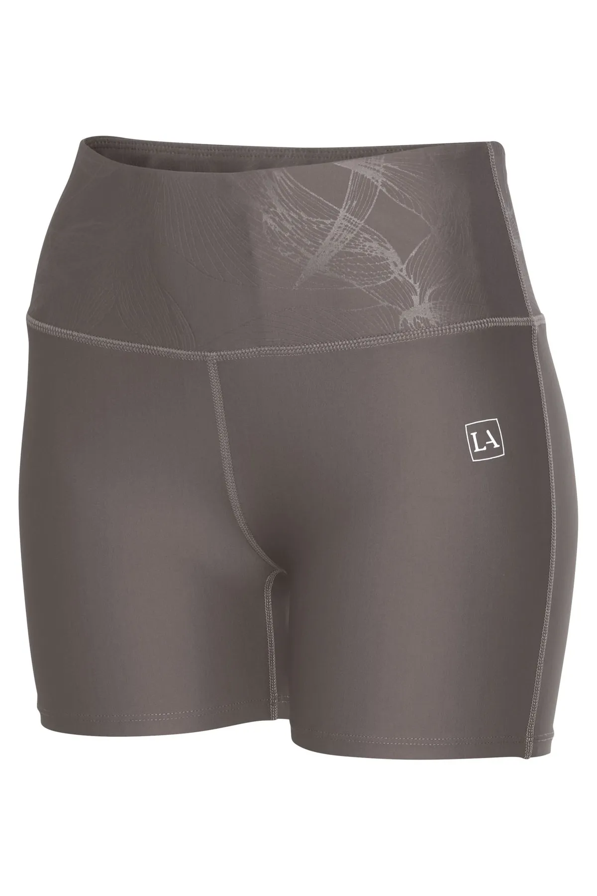 LASCANA Active  Kurze Sporthose - Braun - Mittlerer Bund