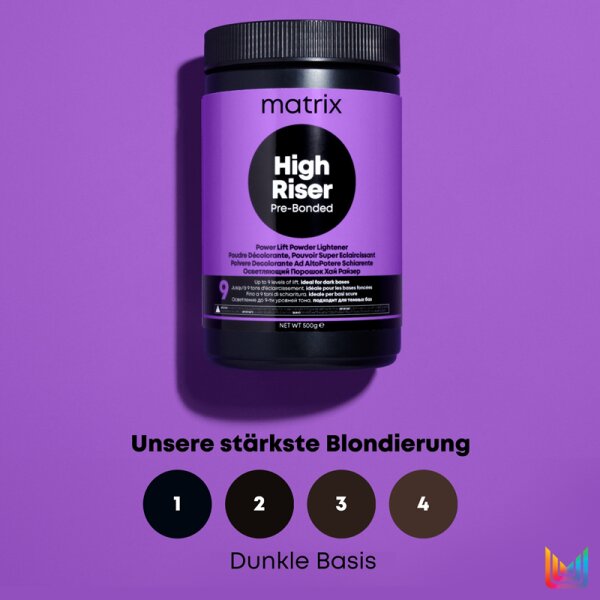 Matrix Higher Riser Pre-Bonded Blondierung Blondierung