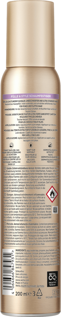 Schaumfestiger Fülle & Style, 200 ml