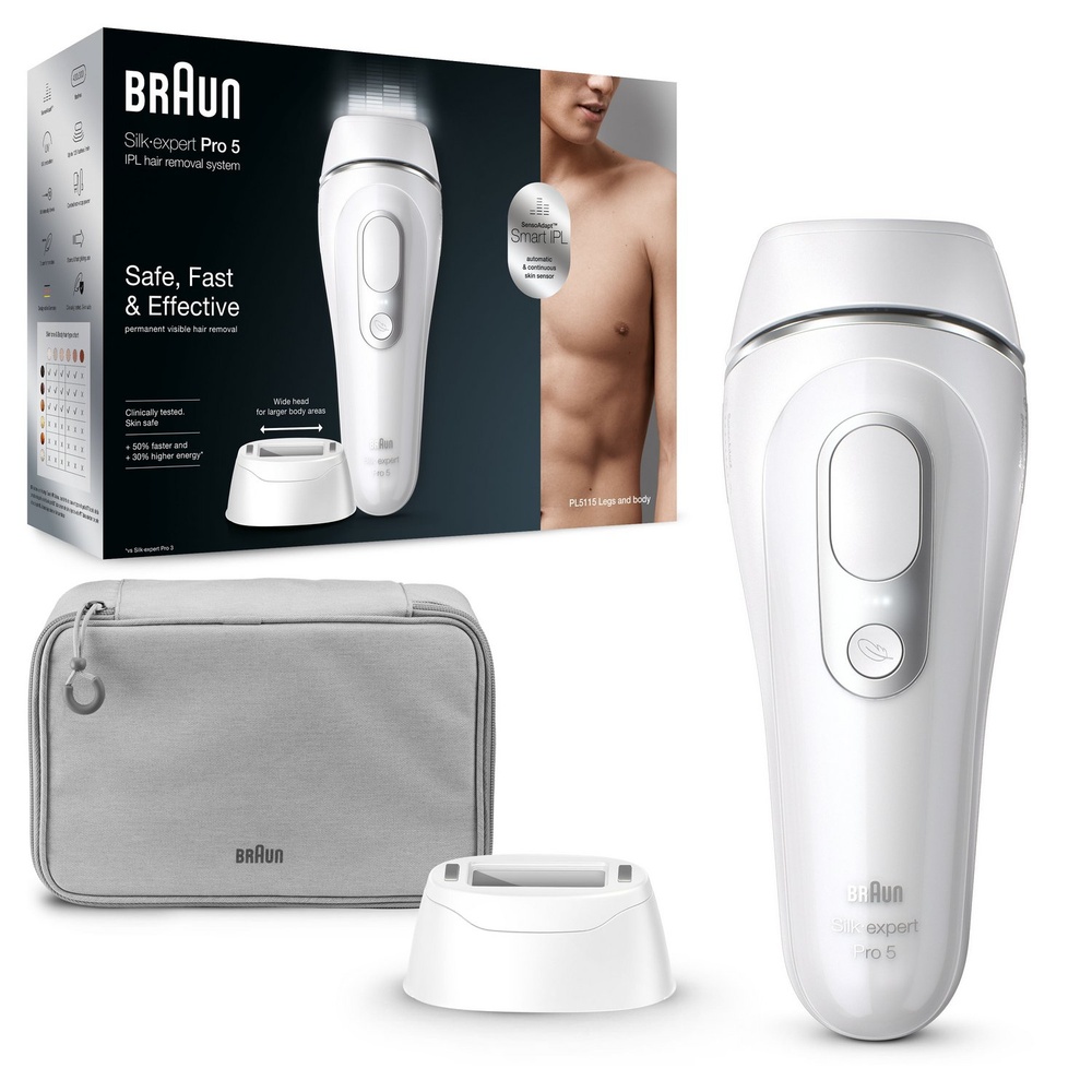 braun Braun Silk·Expert Pro 5 IPL Épilateur Lumière Pulsée Epilateur À Lumière Pulsée