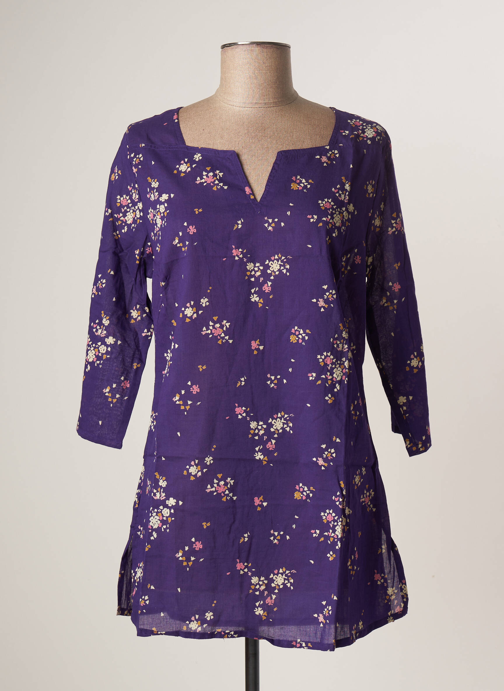 La Fiancee Du Mekong Tuniquemanchelongue Femme couleur violet