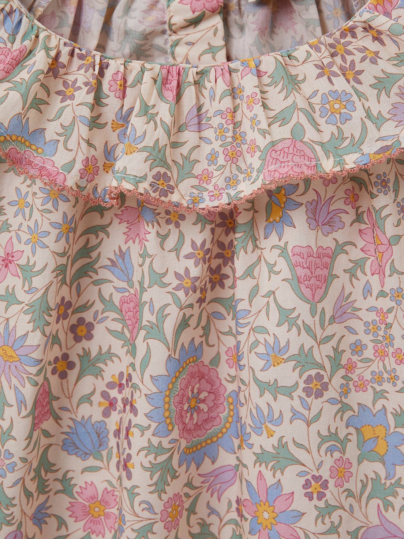 Cyrillus Mädchen Bluse mit Liberty-Print Alicia Chintz CYRILLUS - hellrosa