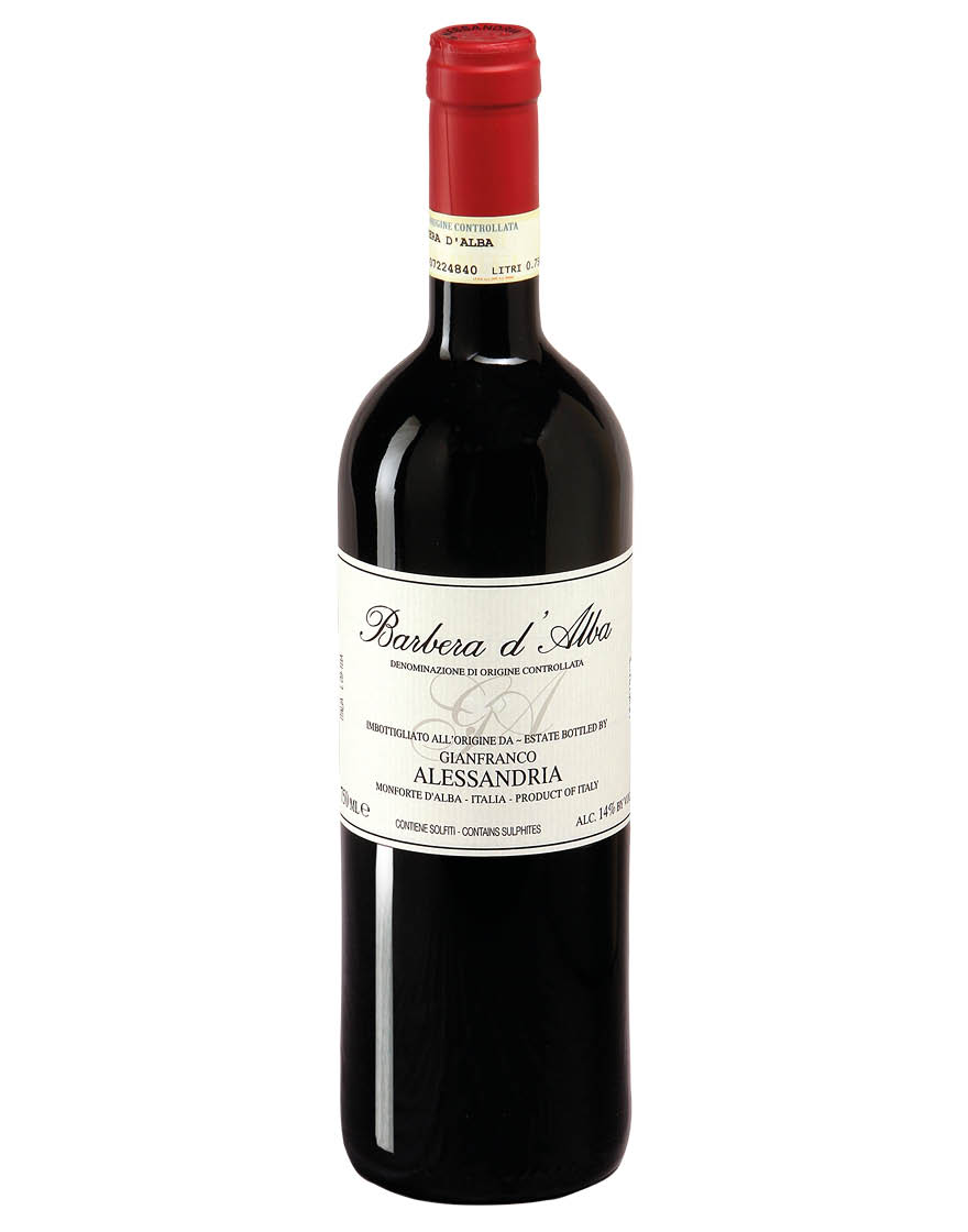 Barbera d'Alba DOC 2022 Gianfranco Alessandria 0,75 ℓ