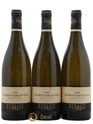 Chablis Grand Cru Les Clos Pinson Frères (Domaine)  2008 - Lot de 3 Bouteilles