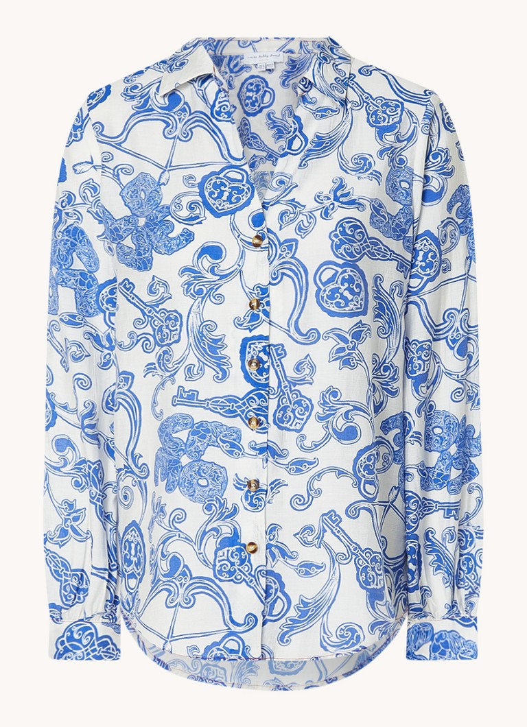 Never Fully Dressed Miley blouse made of lyocell with print