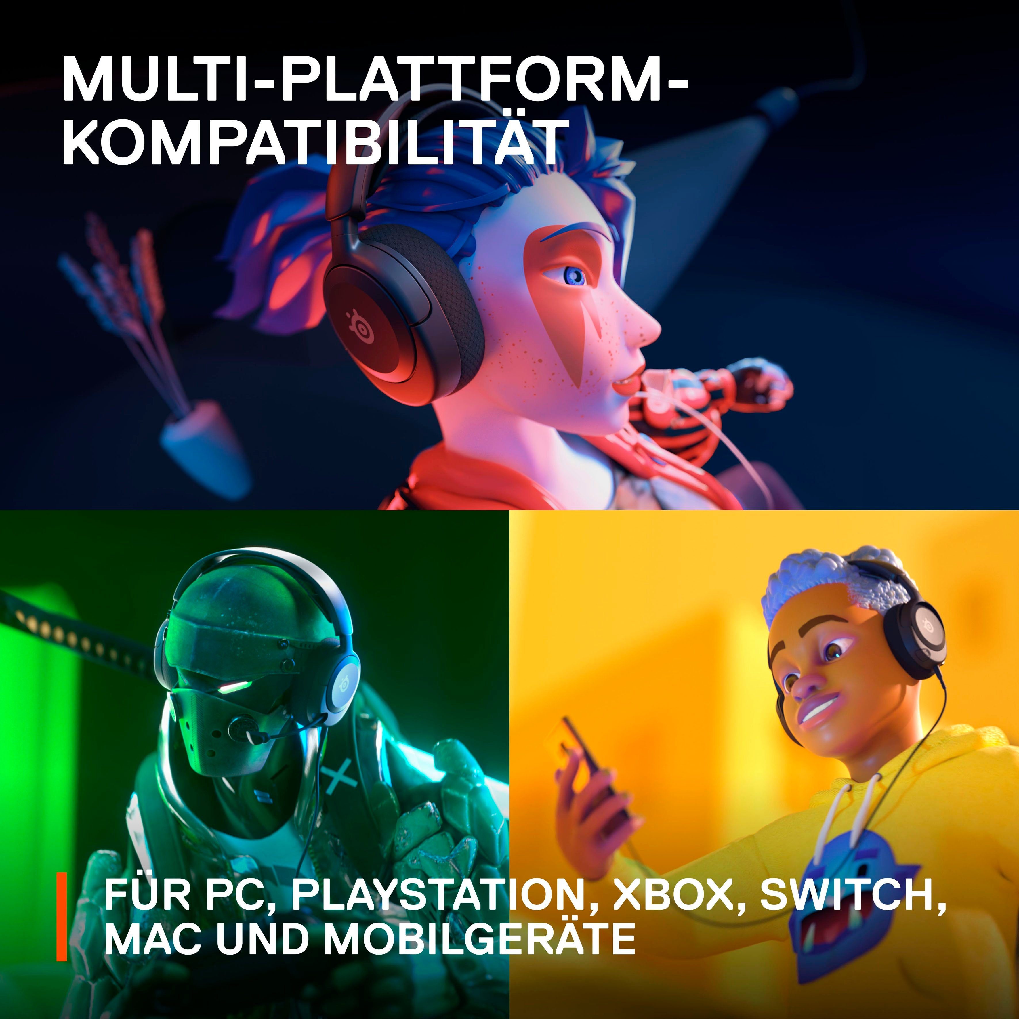 SteelSeries Arctis Nova 1 Gaming-Headset (Noise-Cancelling)